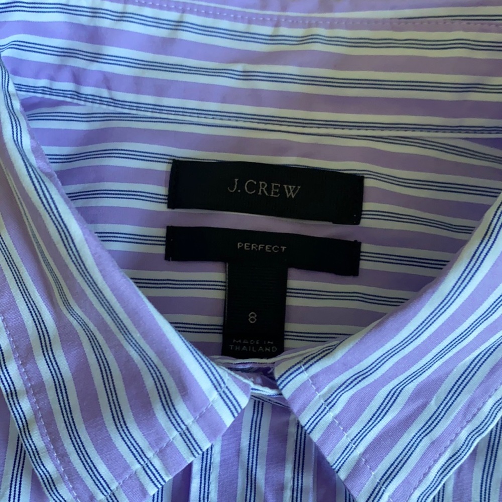 NWOT never worn J crew perfect fit button up shirt